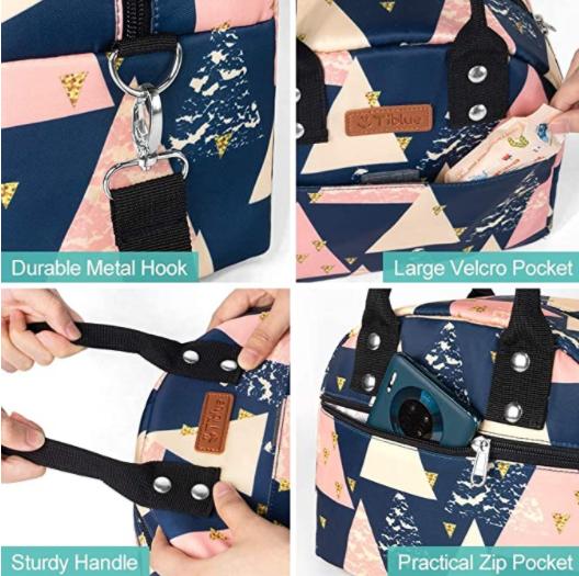 Як партатыўная сумка для абеду можа павысіць штодзённую зручнасць, бяспеку харчовых прадуктаў і эфектыўнасць у дарозе?